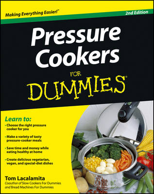 Book cover for Pressure Cookers For Dummies