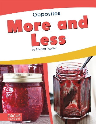 Book cover for More and Less