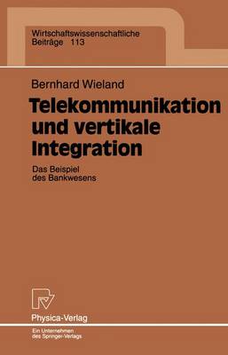 Cover of Telekommunikation und vertikale Integration