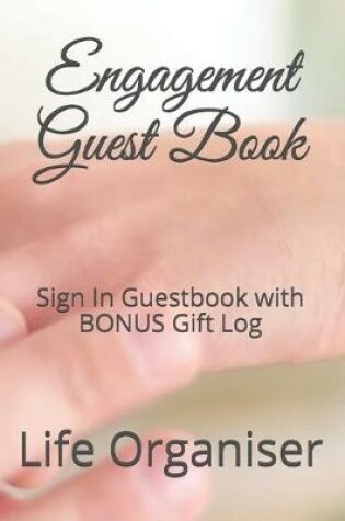 Cover of Engagement Guest Book