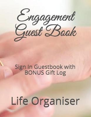 Book cover for Engagement Guest Book