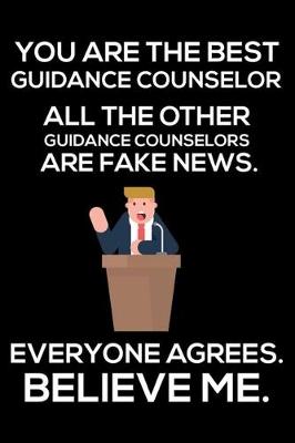 Book cover for You Are The Best Guidance Counselor All The Other Guidance Counselors Are Fake News. Everyone Agrees. Believe Me.