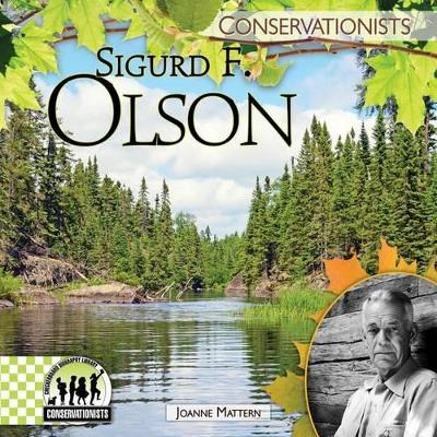 Book cover for Sigurd F. Olson