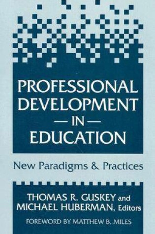 Cover of Professional Development in Education