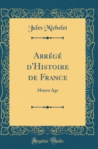 Cover of Abrege d'Histoire de France
