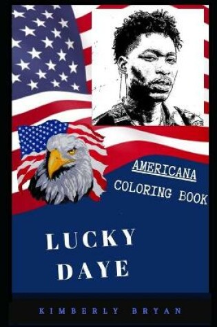 Cover of Lucky Daye Americana Coloring Book