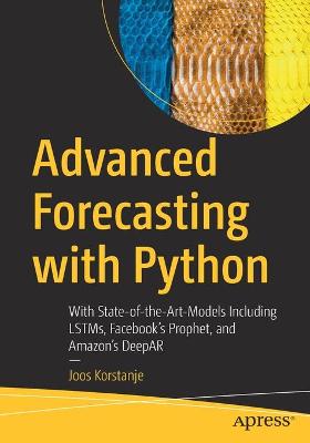 Book cover for Advanced Forecasting with Python