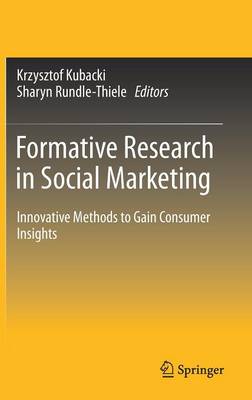 Book cover for Formative Research in Social Marketing