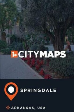 Cover of City Maps Springdale Arkansas, USA