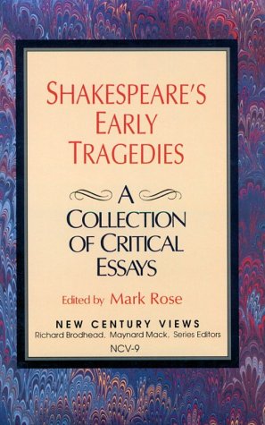 Book cover for Shakespeares Early Tragedies