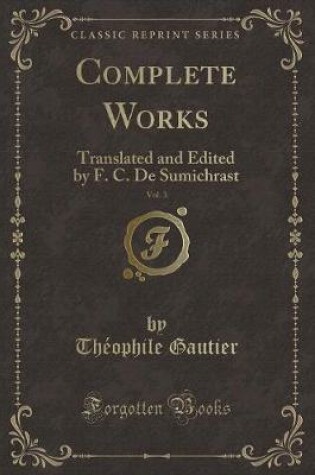 Cover of Complete Works, Vol. 3