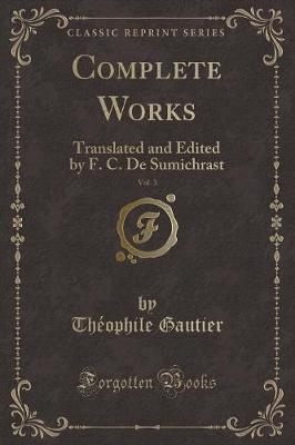 Book cover for Complete Works, Vol. 3