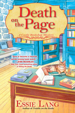 Book cover for Death on the Page
