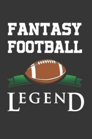 Cover of Fantasy Football Legend Notebook