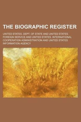 Cover of The Biographic Register