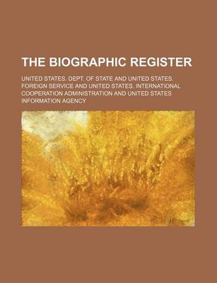 Book cover for The Biographic Register