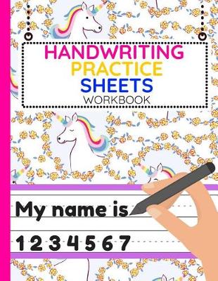 Book cover for Handwriting Practice Sheets Workbook