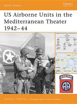 Book cover for US Airborne Units in the Mediterranean Theater 1942-44