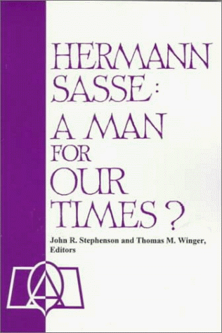 Book cover for Hermann Sasse