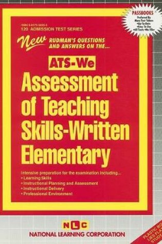 Cover of ASSESSMENT OF TEACHING SKILLS-WRITTEN (ELEMENTARY) (ATS-We)