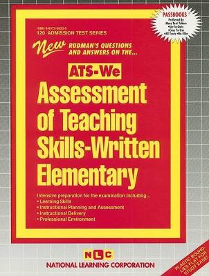 Book cover for ASSESSMENT OF TEACHING SKILLS-WRITTEN (ELEMENTARY) (ATS-We)