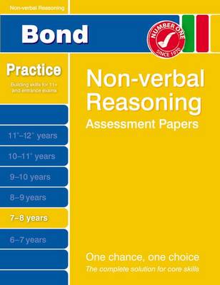 Book cover for Bond Non-Verbal Reasoning Assessment Papers 7-8 Years