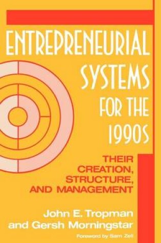Cover of Entrepreneurial Systems for the 1990s