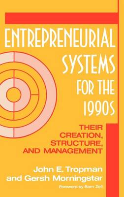 Book cover for Entrepreneurial Systems for the 1990s