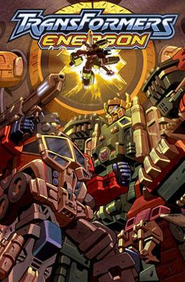 Book cover for Transformers: Energon Volume 1