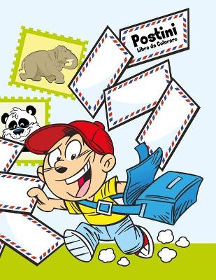 Cover of Postini Libro da Colorare 1