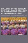 Book cover for Bulletin of the Museum of Comparative Zoology at Harvard College