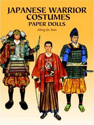 Cover of Japanese Warrior Costumes Paper Dolls