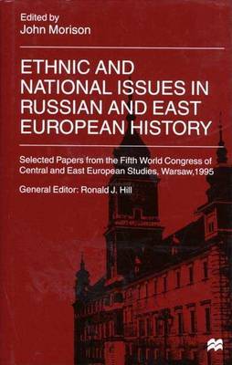 Cover of Ethnic and National Issues in Russian and East European Histethnic and National Issues in Russian and East European History Ory