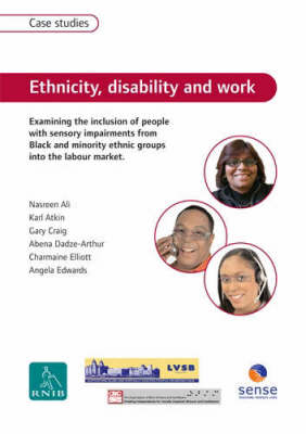 Book cover for Ethnicity, Disability and Work