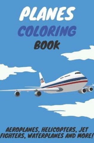 Cover of Planes Coloring Book