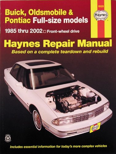 Book cover for Buick, Oldsmobile and Pontiac Automotive Repair Manual