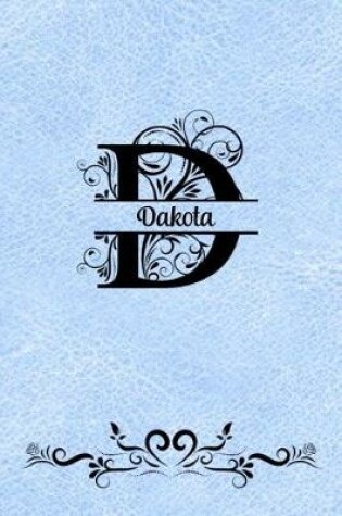 Cover of Split Letter Personalized Journal - Dakota