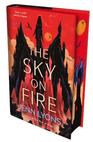 Book cover for The Sky on Fire