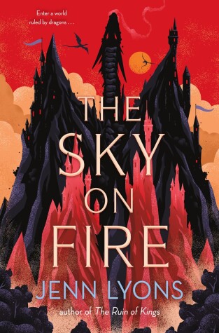 Book cover for The Sky on Fire