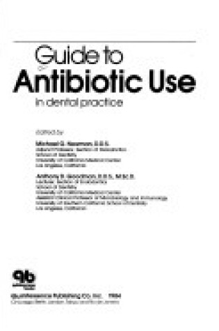 Cover of Guide to Antibiotic Use in Dental Practice