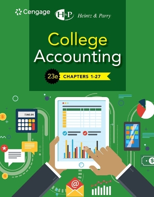 Book cover for Cnowv2 for Heintz/Parry's College Accounting, Chapters 1-27, 1 Term Printed Access Card