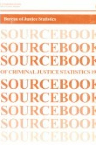 Cover of Sourcebook of Criminal Justice