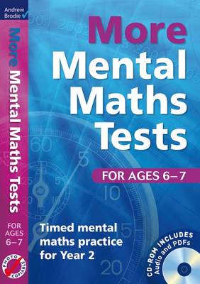 Book cover for More Mental Maths Tests for ages 6-7