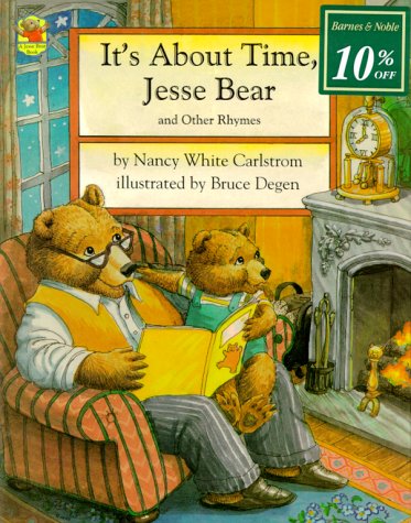 Book cover for It's about Time, Jesse Bear