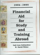 Book cover for Financial Aid for Study and Training Abroad 2006-2008