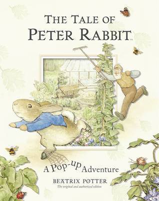 Book cover for The Tale of Peter Rabbit - A Pop-Up Adventure