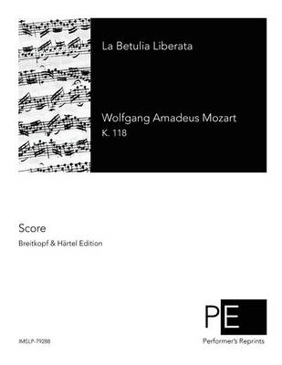 Book cover for La Betulia Liberata