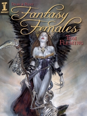 Book cover for Draw & Paint Fantasy Females