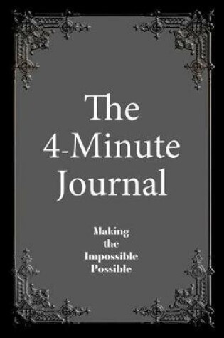 Cover of The 4-Minute Journal - Undated Black