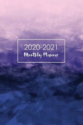 Cover of 2020-2021 Monthly Planner